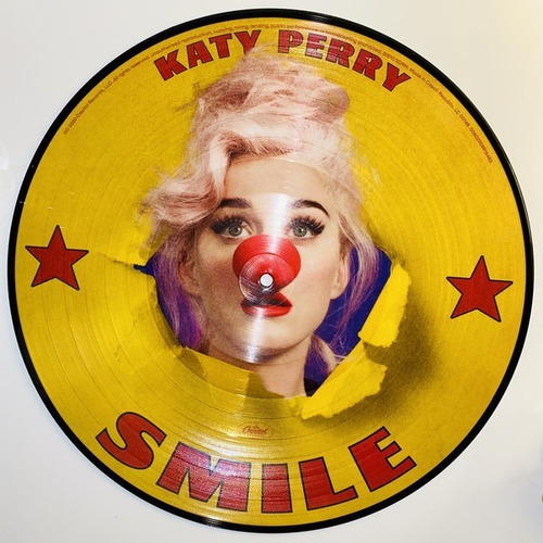 Katy Perry Smile Vinilo Picture Disc Edición Limitada  Nuevo