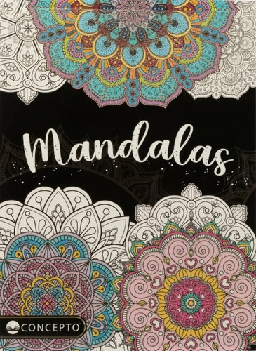 Relax Arte Serie Glitter: Mandalas, De Latinbooks. Editorial Concepto, Tapa Blanda, Edición 1 En Español