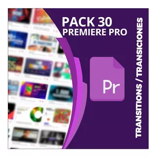 Proyecto Premiere Pro 30 Plantillas Transiciones Transition