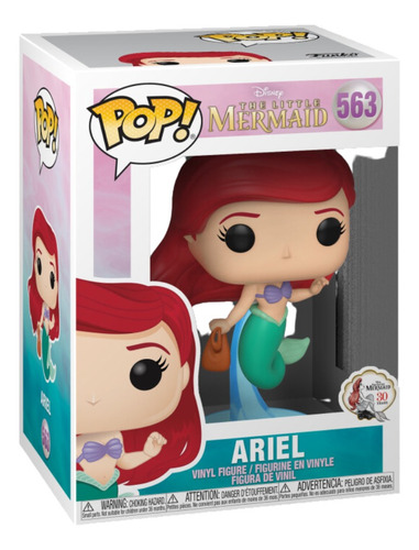 Funko Pop Disney Ariel 563 Bolsita Bag La Sirenita Princesa