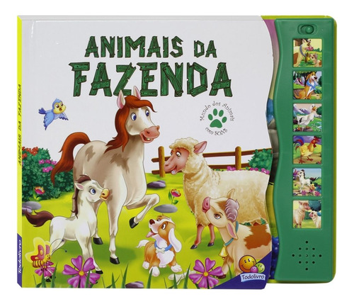 Livro Mundo Dos Animais Sons: Fazenda Montessori - Todolivro
