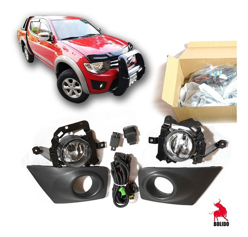 Kit Neblineros Mitsubishi L200 Avispa 2008-2015 Envio Gratis