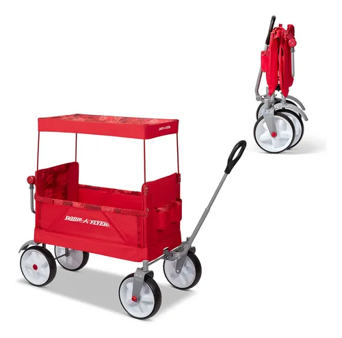 Radio Flyer Carro De Playa Y Paseo Maritimo, Carrito De Play