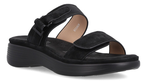 Sandalia Mujer Negro Stylo Shoes St2428