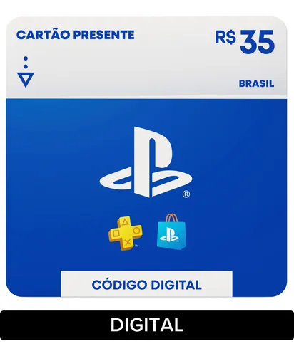 Sony PlayStation Store Gift Card R$ 35 (Digital)