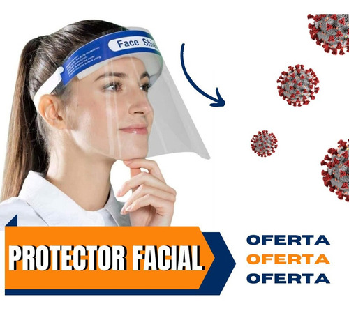Protector Facial-mascara-mascarilla-careta Face Shield 