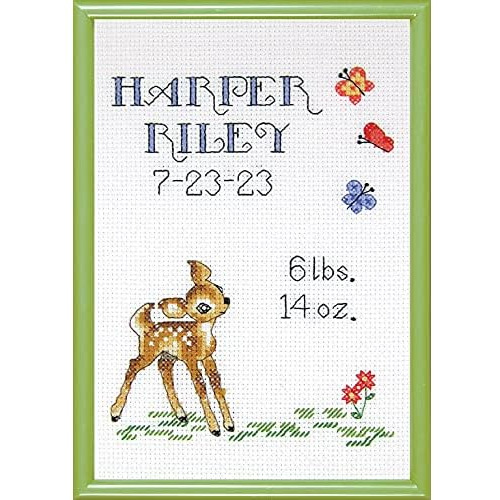 Tobin Janlynn Counted Cross Stitch Kit Multicolor, Whit...