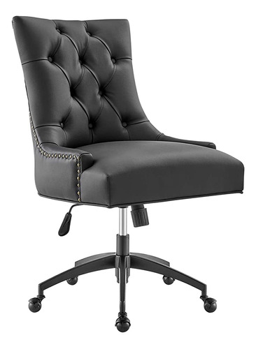 Modway Regent - Silla De Oficina Giratoria De Piel Vegana, .