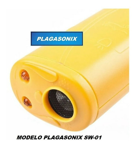 Imagen 4 de 10 de Espanta Adiestra Perros Ultrasonido Portatil 9v. Kit 3 Unid.