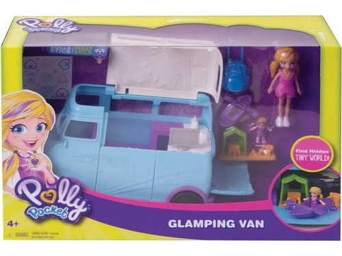 Polly Pocket Pack A Glamorosa Van De Campismo Mattel - Ftp74