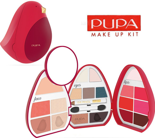 Pupa Bird 4 Rojo New Set Maquillaje Orig - Beauty Express | Envío gratis