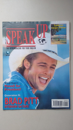 Revista Speak Up 104 Brad Pitt Clinton Tyson Beatles U171