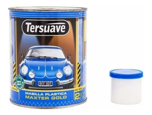 Masilla Plastica Tersuave Uso Automotriz 1 Kilo Oferta Mf