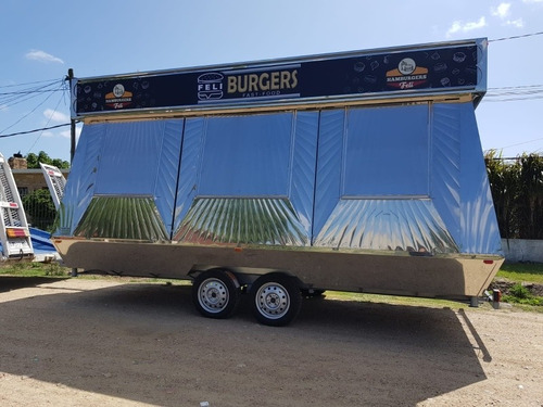 Carro Para Venta De Chorizos Hamburguesas Panchos Food Truck