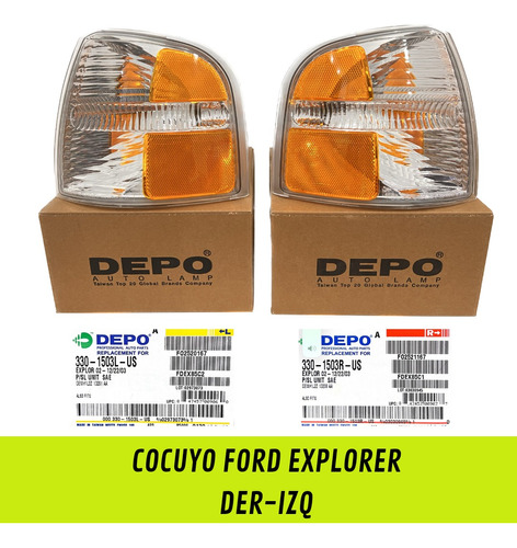 Cocuyo Ford Explorer 02-05 Der/izq Depo
