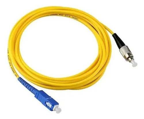 Patch Cord Fibra Óptica Sc-pc- Fc/pc 10mts Monomodo Simple