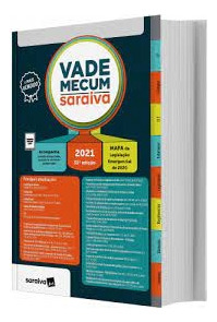 Livro Vade Mecum Saraiva - 2021 - N/c [2021]