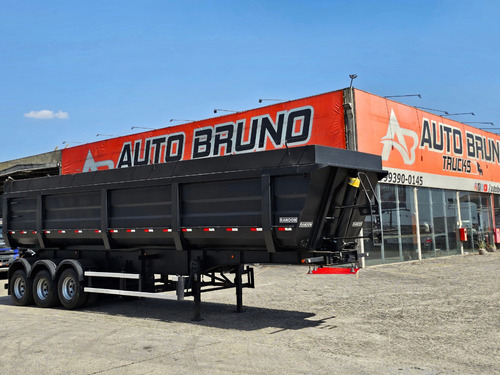 Carreta Caçamba Randon Basculante Aço 450 3e 40m³ C/12 Pneus