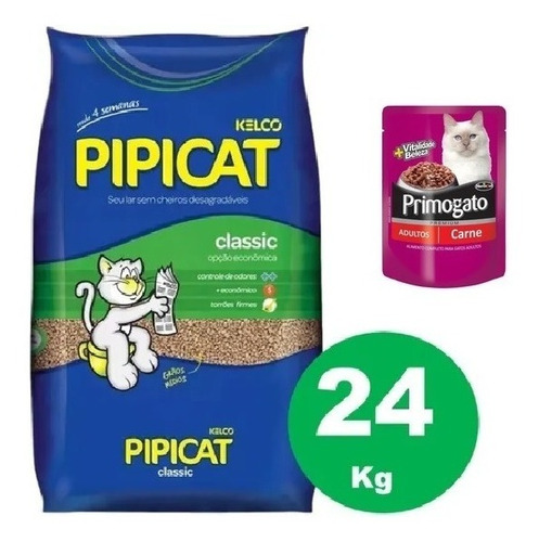  Arena Sanitaria Aglomerante Pipicat 24k+sachet+envio Grati 