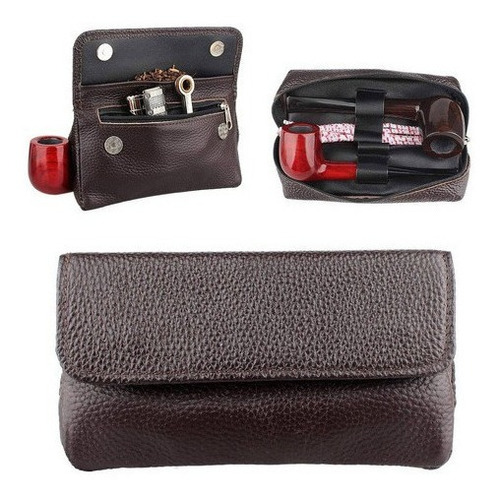Bolsa De Piel Para Pipa De Tabaco Que Conserva La Frescura Bolsa De Piel Para Pipa De Tabaco Que Conserva La Frescura