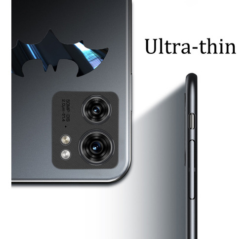 Funda Para Moto Edge 40 Mate Tener Metal Logotipo