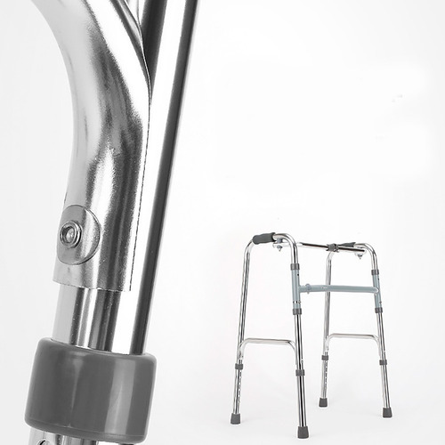 Andadera Para Adulto 2 En 1 Altura Ajustable En Aluminio