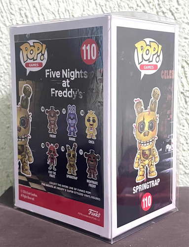 Funko Pop Springtrap Gamestop Flocked Five Nights At Freddys (Usado)