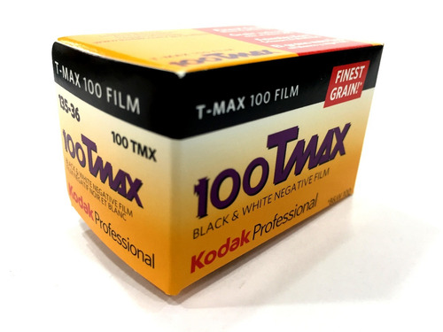 Rollo Kodak T-max 100asa 36 Fotos Blanco Y Negro Rebobinado