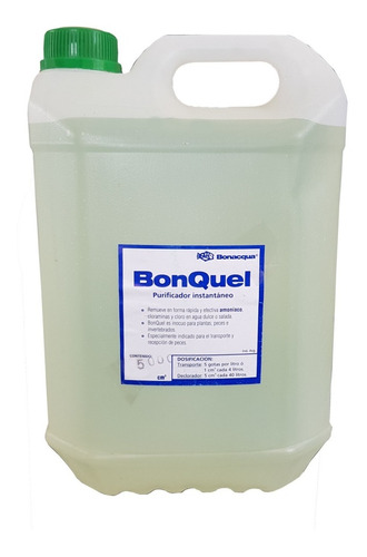 Bonquel Purificador Instantáneo 5 Litro Agua Pecera Estanque