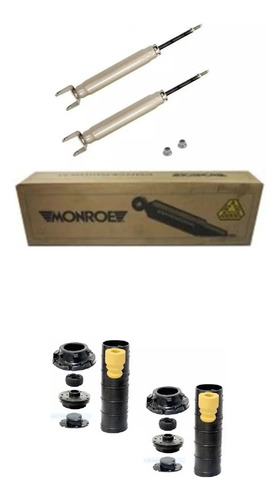 Par Amortecedor Traseiro Monroe + Kits Traseiros Cherokee