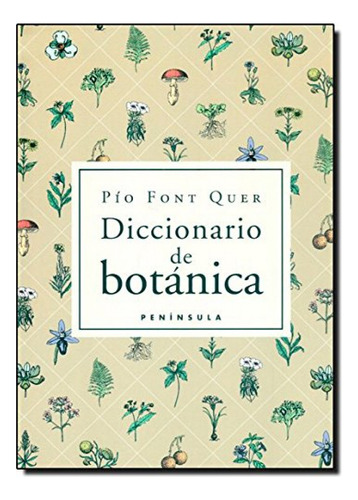 Diccionario De Botanica - Pio Font Quer