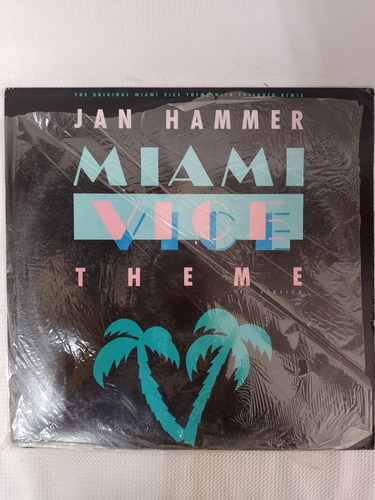 Disco Lp - Jan Hammer - Miami Vice Theme 