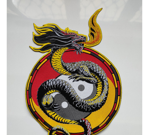 Parche Bordado Dragón Japonés Figura Legendaria Mitología