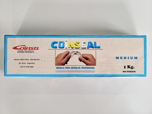  Plasticera  Masilla Para Modelado Profesional Coinseal X1kg