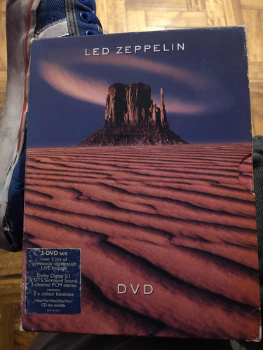 Bos Dvd Doble Led Zeppelin Sin Los Discos, Solo El Box