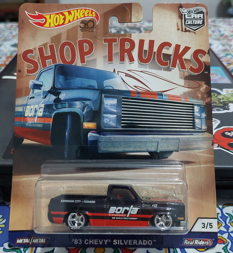 Hot Wheels 83 Chevy Silverado Ruedas De Goma 