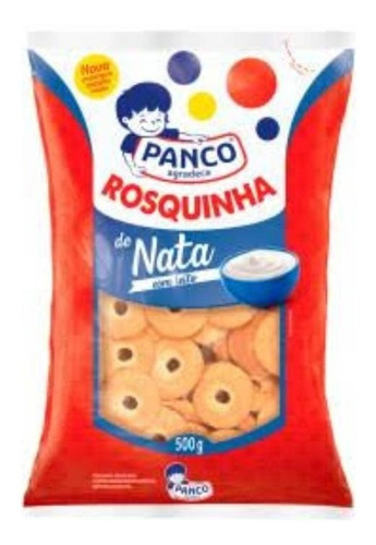Rosquinha Nata Panco 500gr - Kit Com 4