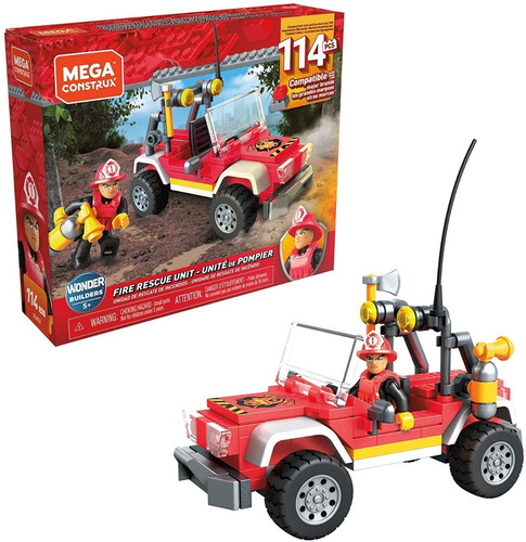 Mega Construx Unidad De Rescate De Incendios