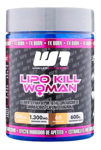 Suplemento en polvo Winkler Nutrition  Lipo Kill Woman