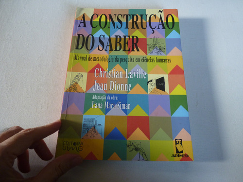 Livro: A Construção Do Saber: Manual De Metodologia Da ..... (Usado)