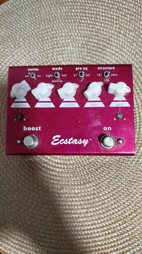 Pedal Bogner Ecstasy Red Distortion Vermelho Vermelho (Usado)