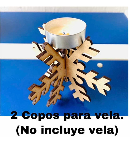 Árbol De Navidad/fotos/madera/mdf/decoración/copo De Nieve