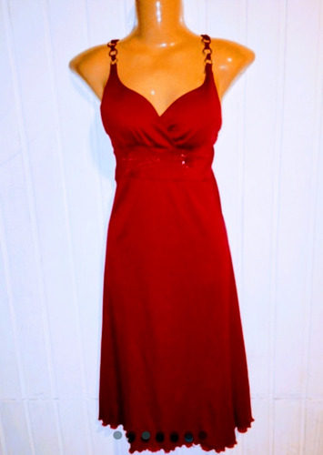 Vestido Solera Rojo (talle M )