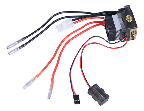 Esc 320a Cepillado Bidireccional Negro Para Coche Rc, Camión