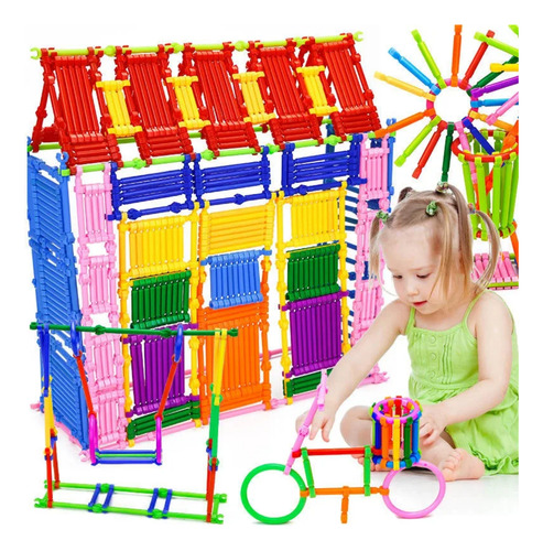 Kit De Juguetes Para Ensamblar Bloques De Construcción Para