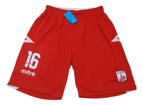 Short Deportivo Moron Mitre Rojo Num 16