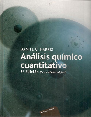 Libro Análisis Químico Cuantitativo De Daniel C. Harris