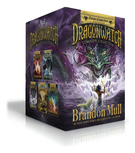 Dragonwatch Complete Collection (boxed Set): (fablehaven Adventures) Dragonwatch; Wrath Of The Dr..., De Mull, Brandon. Editorial Aladdin, Tapa Blanda En Inglés