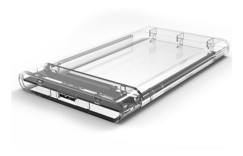 Imagen 3 de 10 de Case Externo Sata Usb 3.0 Transparente Disco Duro Enclosure