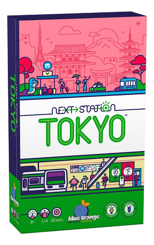 Juego De Mesa Next Station Tokyo: Juego De Escritura Y Volte